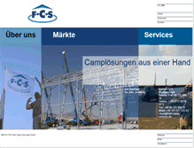 Tablet Screenshot of field-camp-services.de